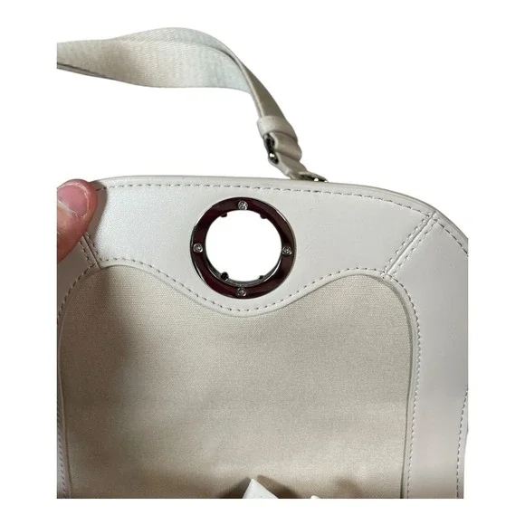 Lululemon Cactus Leather Crossbody Cashew With Silver Hardware & Dust Bag - Picture 10 of 16